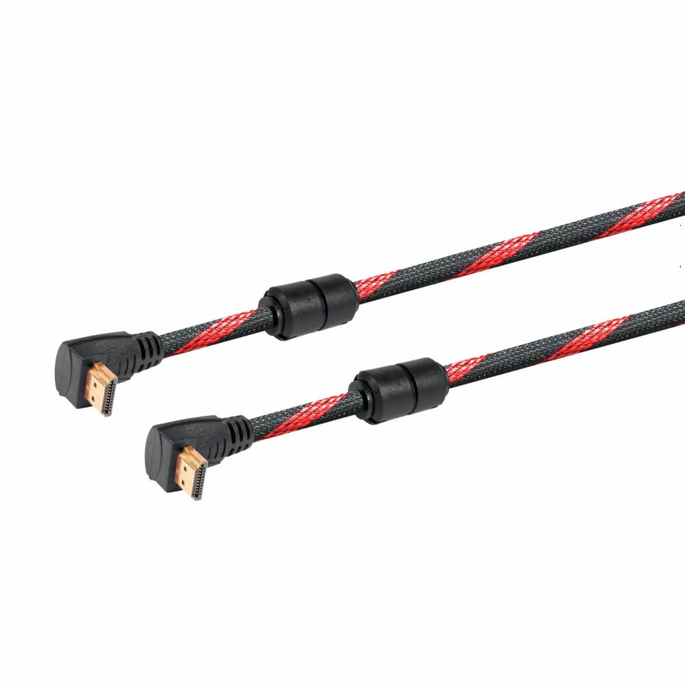 Cabo HDMI Macho / Macho 3mt – Curva 90º