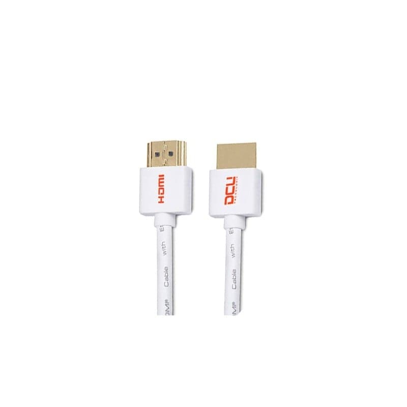 Cabo HDMI Macho / Macho 1,5mt SLIM – Branco