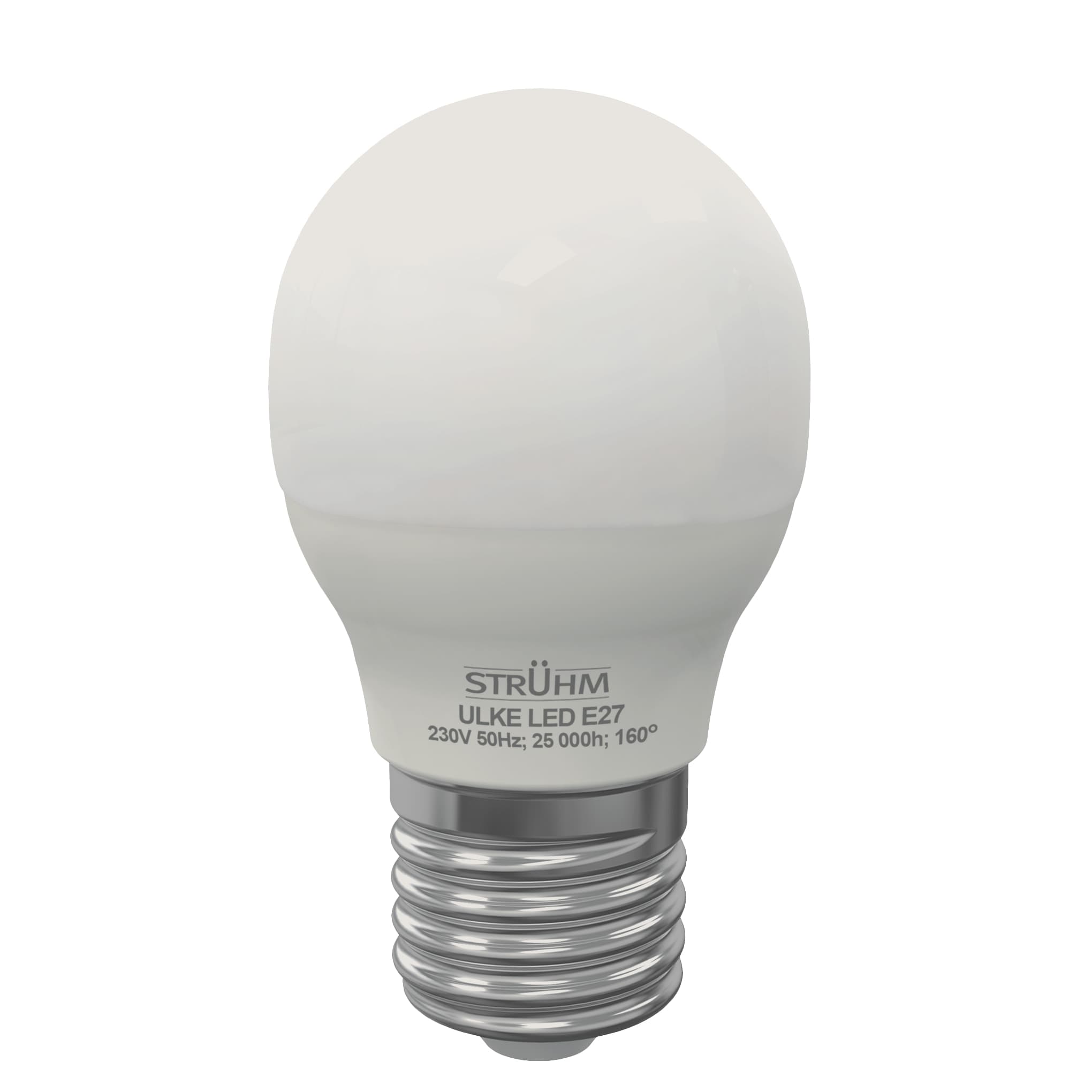 Lâmpada LED Esférica E27 8W 720lm 4500K – Branco Neutro