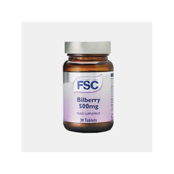 FSC Bilberry 500mg 30 Comprimidos