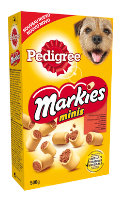 Pedigree Markies Mini Snack para Cão 500g - Campet