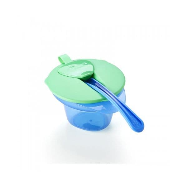 Tommee Tippee Conjunto de Tigela com Colher Azul - TT44671841