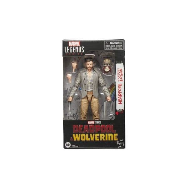 Hasbro Marvel Legends Series - Headpool e Logan (Deadpool e Wolverine) 15cm