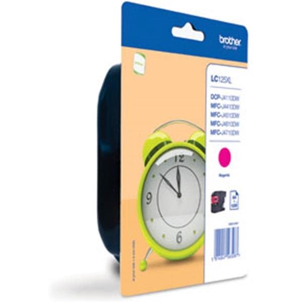 Brother LC-125XLMBP tinteiro 1 unidade(s) Original Magenta