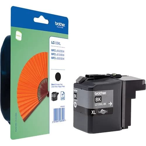 TINTEIRO BROTHER LC129XLBKBP PRETO