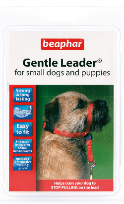 Beaphar Boçal Gentle Leader - Medida Pequeno Red - BEA17947