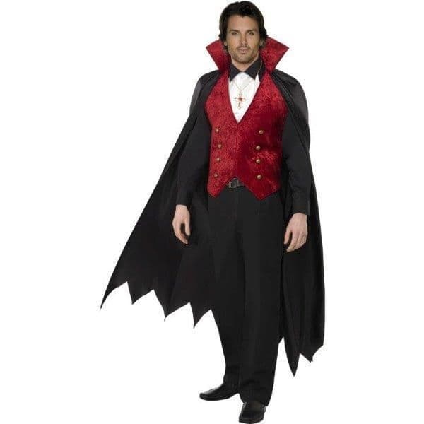 Smiffy's Fato Vampiro Com Capa Tamanho M