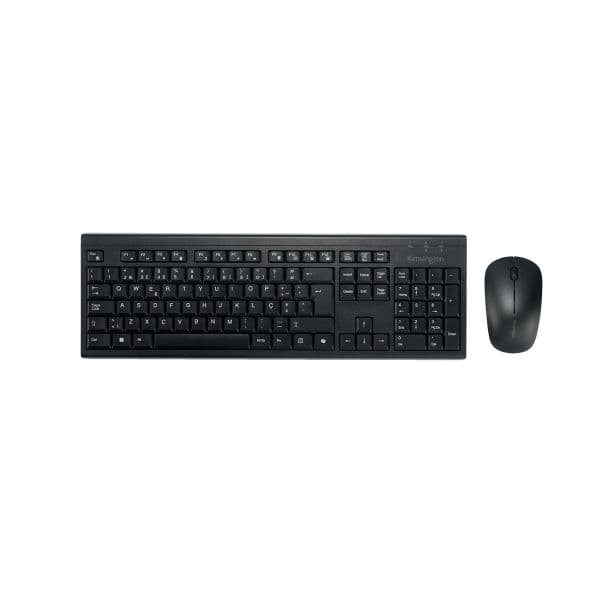 Teclado Kensington KM270 EQ Rato Sem Fios Preto
