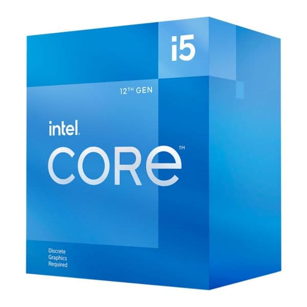Intel Core i5-12400F 6-Core 2.5GHz c/ Turbo 4.4GHz 18MB Skt1700 - BX8071512400F