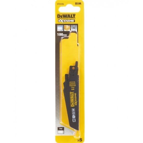 DeWALT Conjunto 5 Lâminas Serra Sabre - DT2315L-QZ