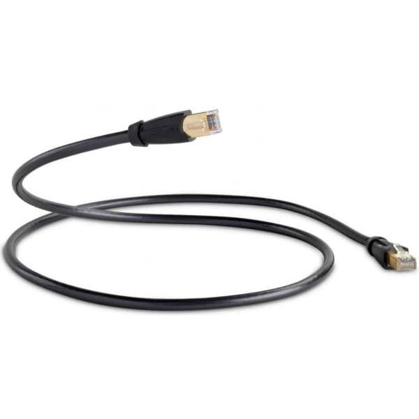 Qed Cabo Digital de Rede RJ45 Perfomance Ethernet Grafite QE6801 1,5MT
