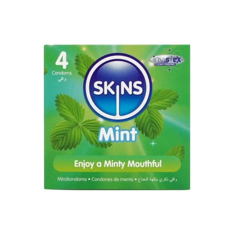 SKINS - PRESERVATIVOS MINT PREMIUM PACOTE 4