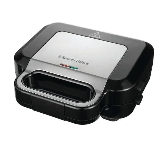 Russell Hobbs Sanduicheira Creations 3 in 1 (Tosta + Waffles + Grill) Sandwich Maker 750W Preta