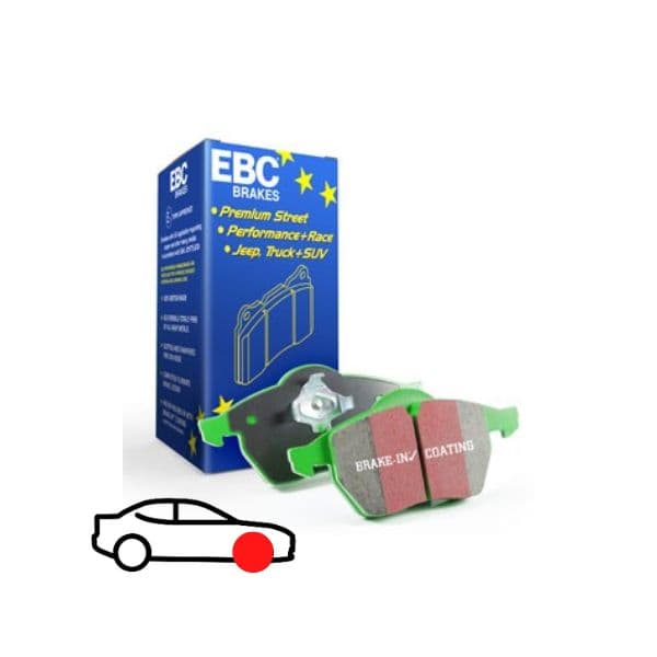 EBC Greenstuff™ Pastilhas de Travão DP21324 - EBC.DP21324