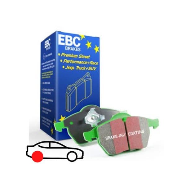 EBC Greenstuff™ Pastilhas de Travão DP21407 - EBC.DP21407