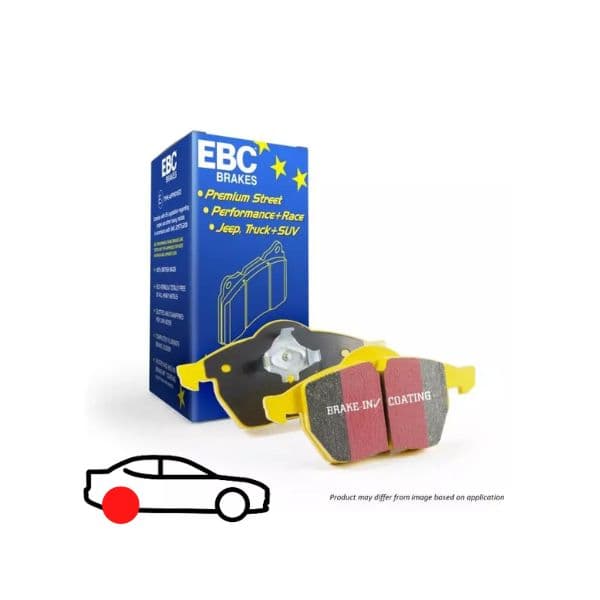 EBC Yellowstuff™ Pastilhas de Travão DP42016R - EBC.DP42016R