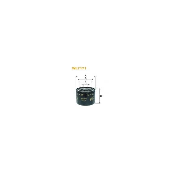 Wix Filters WL7171 - Filtro de óleo - 5050026009292