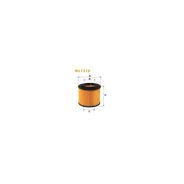 Wix Filters WL7318 - Filtro de óleo - 5050026345017