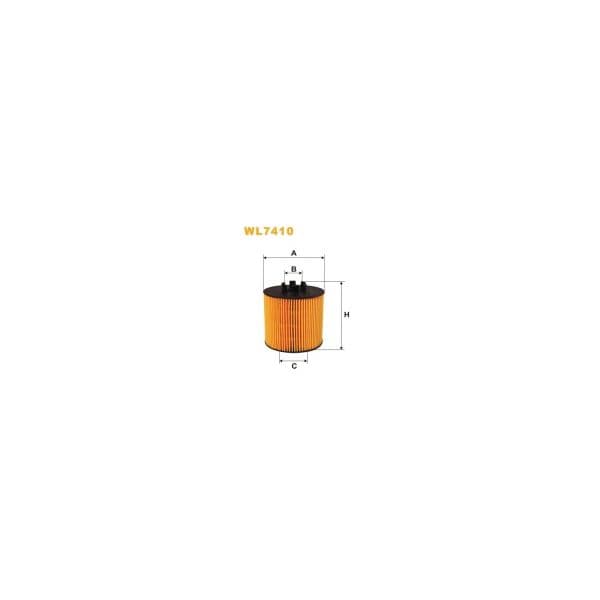Wix Filters WL7410 - Filtro de óleo - 5050026346793