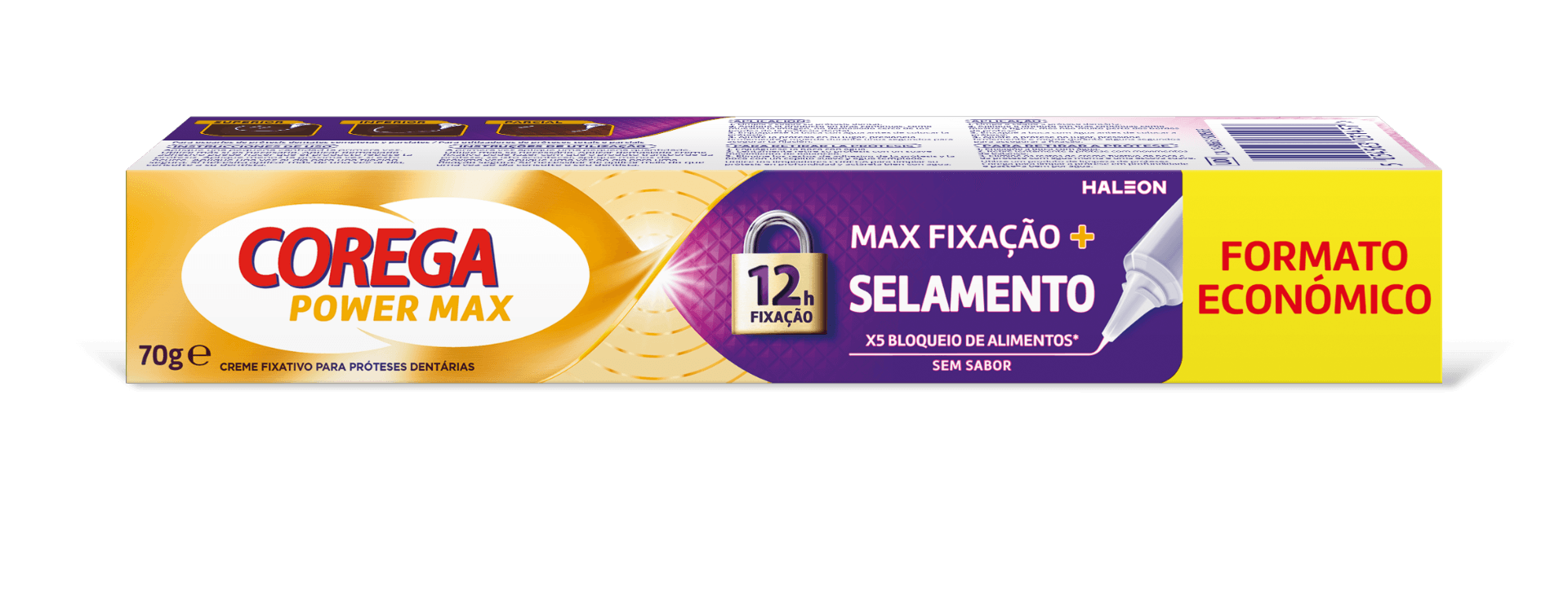 COREGA SELAMENTO MÁXIMO CREME FIXATIVO PRÓTESES 70G, | WOWFARMA