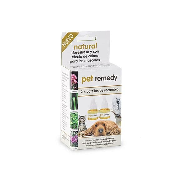 Pet Remedy Recargas Difusor Tranquilizante Natural 2x 40ml