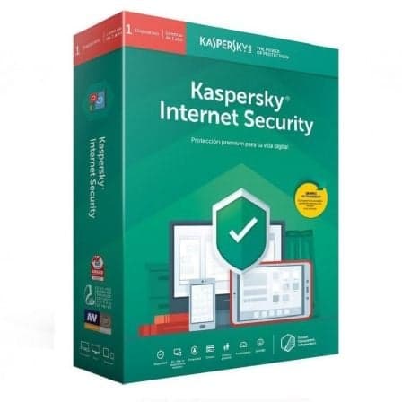 Kaspersky Lab Internet Security 2020 Licença base 1 ano(s)