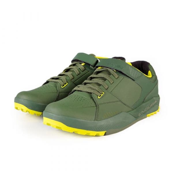 Endura Burner Mt500 Mtb Shoes Verde 45 Homem
