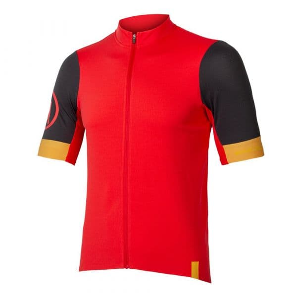 Endura Fs260 Short Sleeve Jersey Vermelho XL Homem