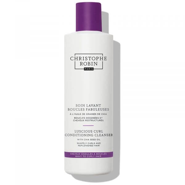 Christophe Robin Luscious Curl Conditioning Cleanser with Chia Seed Óleo 250ml