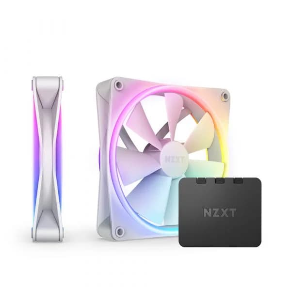 NZXT F140 RGB DUO Ventoinha 140mm Branco