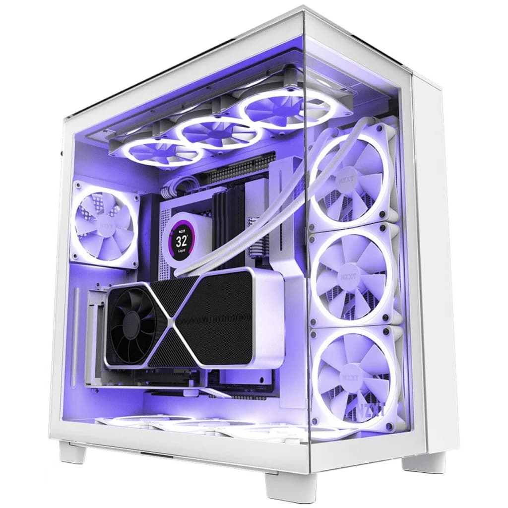 NZXT H9 Elite ATX Vidro Temperado Branca