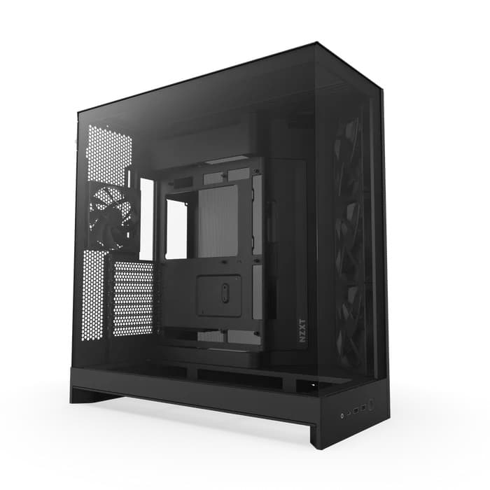 NZXT H9 Flow Caixa E-ATX com Vidro Temperado e 4x Ventoinhas Preta