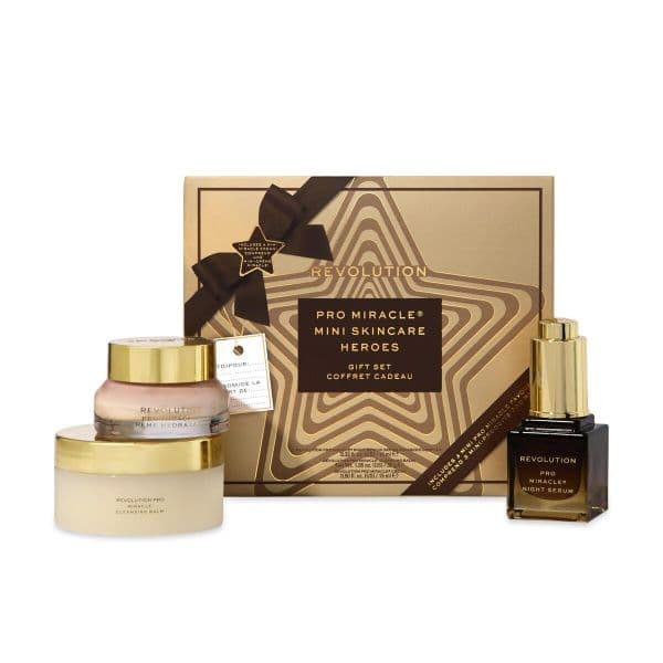 Revolution Pro Miracle Skincare Heroes Gift Set 3 Peças - Edição de Natal 2025 Coffret