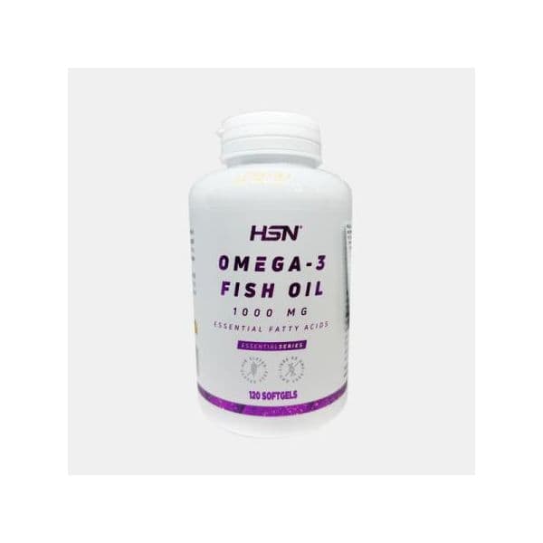 HSN ómega-3 Óleo de Peixe 1000mg 120 Softgels