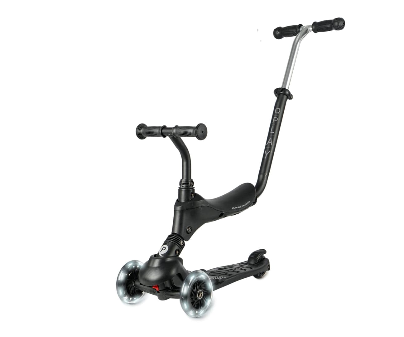Scooter Sema Pro 3Em1 Preto Qplay
