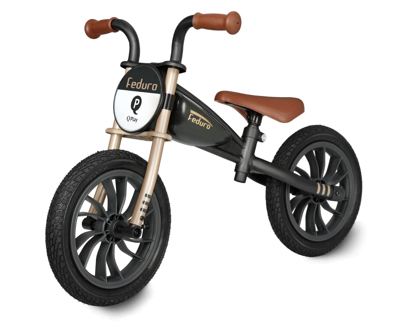 Bicicleta De Cross-Country Feduro Black-Golden Qplay