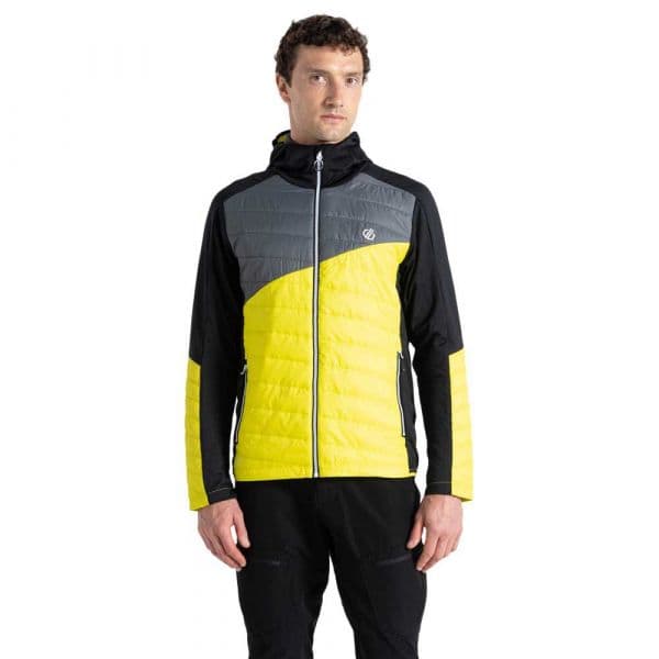 Dare2b Touring Hybrid Jacket Amarelo,Preto XL Homem