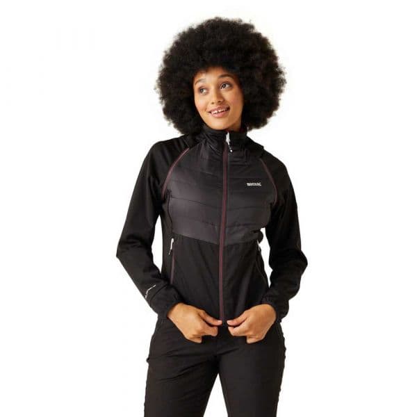 Regatta Steren Ii Hybrid Softshell Jacket Preto 18 Mulher