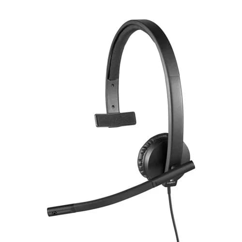 Logitech H570e Stereo Headset Black