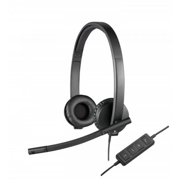 Logitech H570e Usb Headset Black