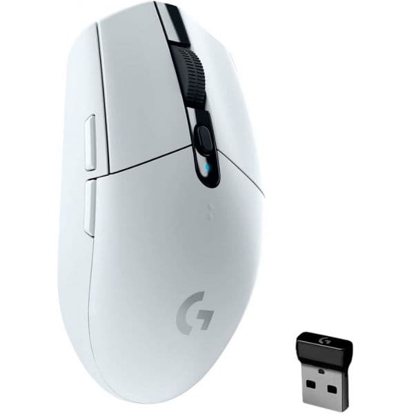 Rato Óptico Logitech G305 LightSpeed Wireless branco
