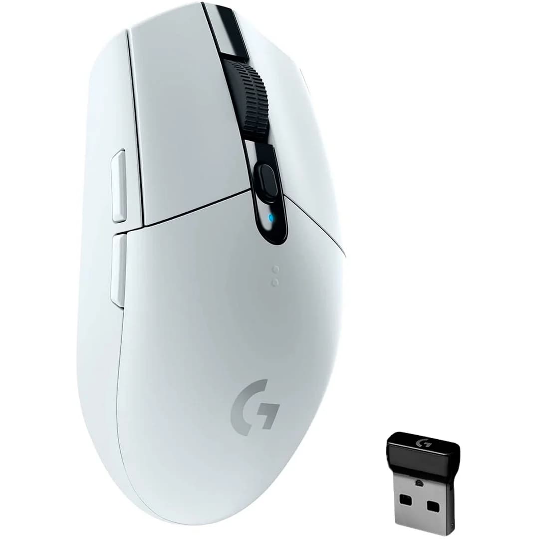 Rato Óptico Logitech G305 LightSpeed Wireless branco