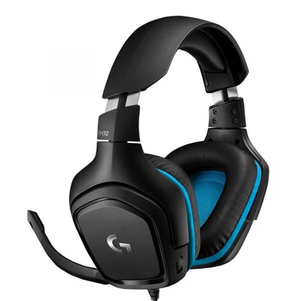 Logitech G432 7.1 Surround Gaming Black - 981-000770
