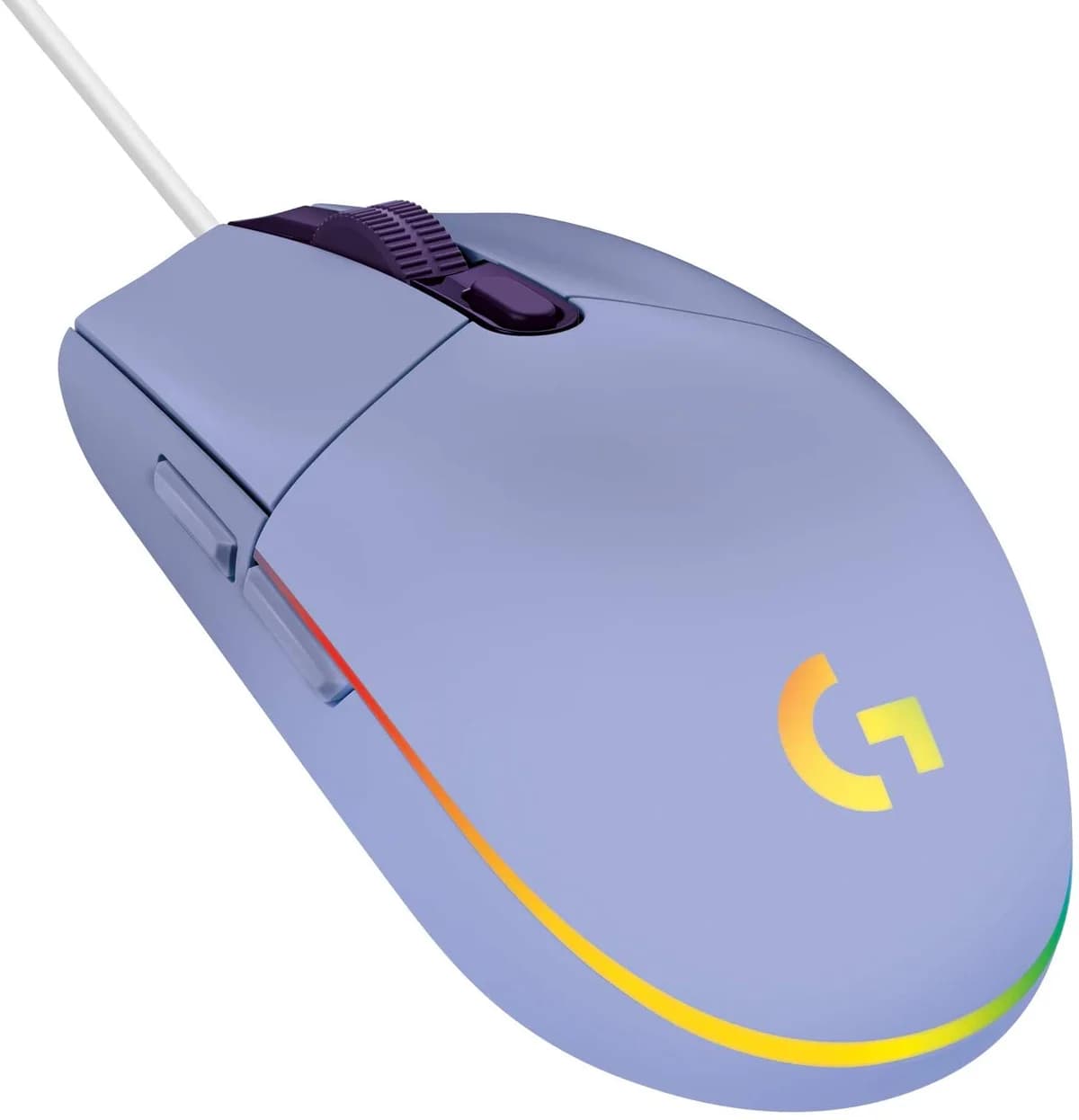 Logitech G203 Lightsync 2nd Gen Gaming Mouse RGB White - 910-005853