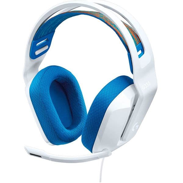 Headset Logitech G335 Wired Gaming Branco