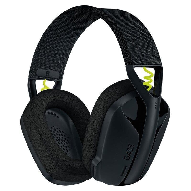 Logitech G435 Lightspeed Gaming Pretos