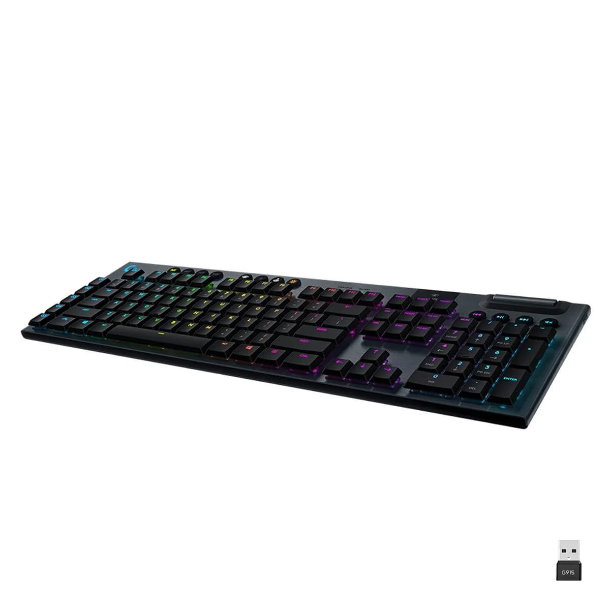 Logitech G915 Lightspeed Teclado Mecânico Gaming Sem Fios RGB (PT)