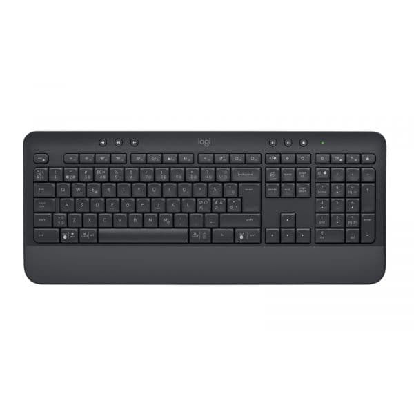 Teclado Logitech Signature K650 Wireless Nordic Graphite