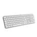 Teclado Logitech MX Keys S de Baixo Perfil Sem Fios Cinzento Claro (Teclado Espanhol)