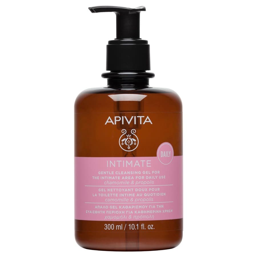 Apivita Intimate Gel de Limpeza Suave Uso Diário 300ml